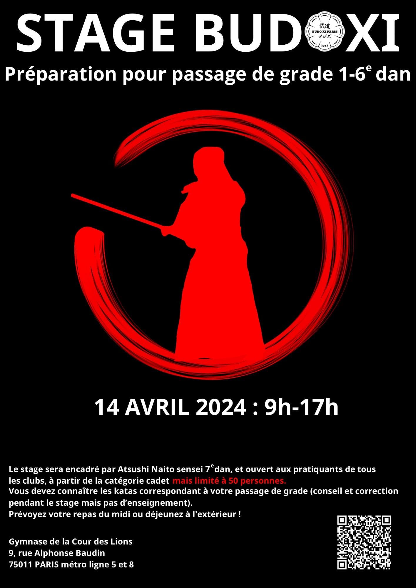STAGE PREPARATION PASSAGE DE GRADE | Club du Budo XI